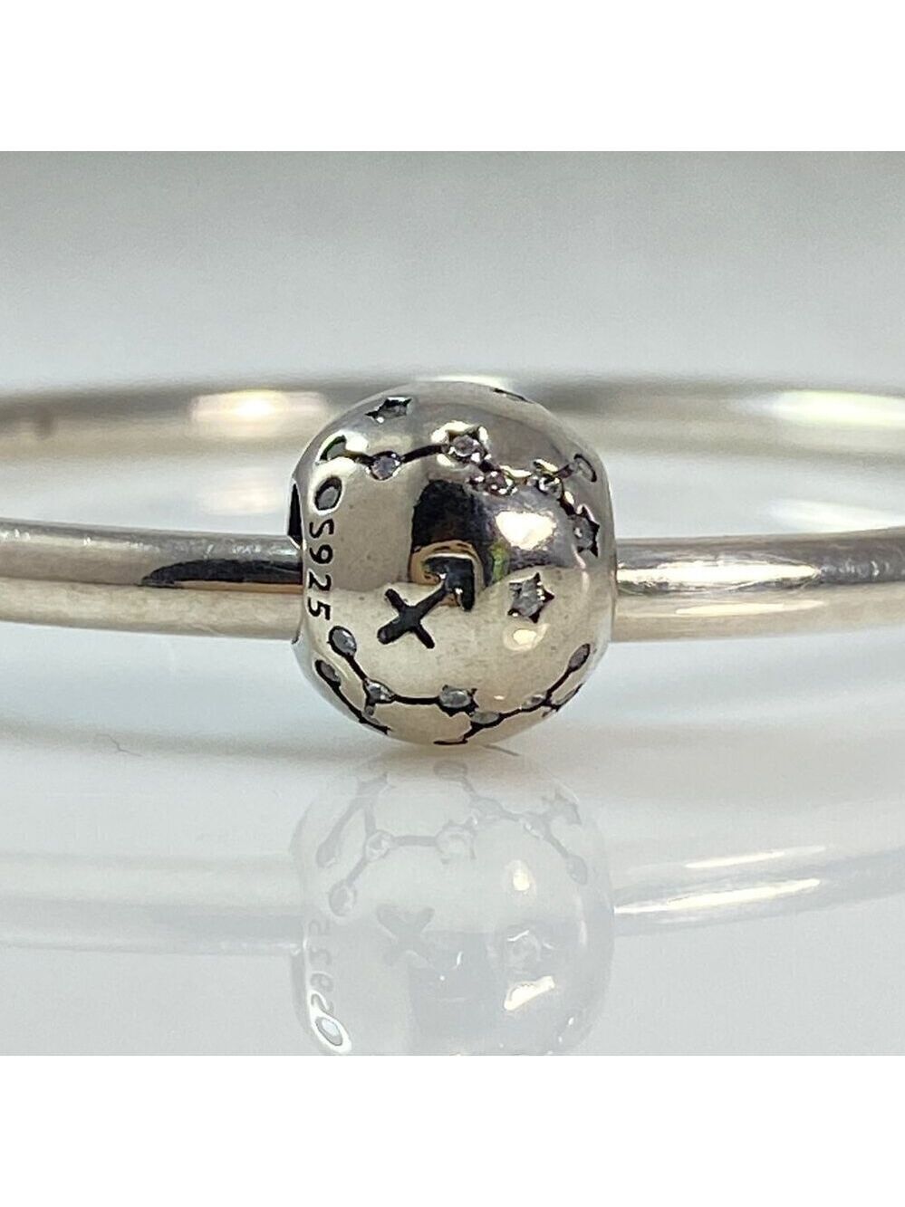 Sterling Silver Sagittarius Zodiac Constellation Charm